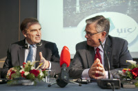 Conférence de presse, 12 décembre 2012, siège de l'UIC, Paris