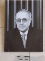 Portrait of Mr Paul Gentil, SNCF