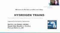 Train à hydrogène : atelier de l'UIC sur les bonnes pratiques, 12 mai 2021